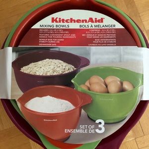 Kitchen Aid Mixing Bowl (Set of 3)